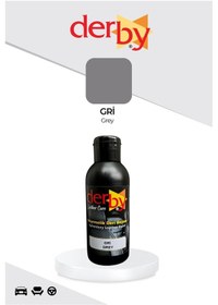 Resim Derby Gri Deri Döşeme Araç Direksiyon Koltuk Boyası 100 Ml 