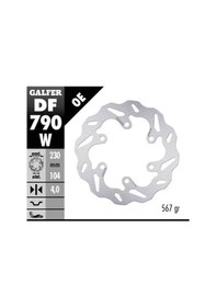 Resim Husqvarna Svartpilen 401 Arka Fren Diski 230 Mm 2017-2018 Galfer Dalgalı Sabit Disk 