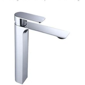 Resim İsaoğlu Yapı Çanak Lavabo Bataryası Çanak Lavabo Musluğu Yüksel Model Silver Gümüş Çanak Uyumlu Armatür Gümüş 