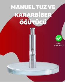 Resim Ergonomik Tasarımlı, Nem Geçirmez Kapaklı Baharat Öğütücü 