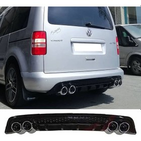 Resim Vw Caddy Difüzör Lüx Tip İthal Ultra Parlak Siyah Difizör 