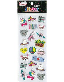 Resim Ticon Sticker Puffy 292745 (kabartmalı) Tps-70 