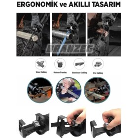 Resim Branzeg Devirli Tilki Kuyruğu 750W 3 Adet Bıçaklı 20MM 2800 Devir 