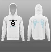 Resim CF MOTO NK 250 Beyaz Melek Kanatlı Sweatshirt Modeli 