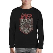 Resim Slayer - Eagle Siyah Çocuk Sweatshirt Siyah 