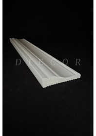 Resim Diecor Dekoratif Boyanabilir 15 Adet 7 Cm Polistren Süpürgelik Model:xa129 