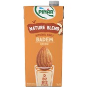 Resim Pınar Nature Blend Bitkisel Bazlı Badem İçeceği 1 L 