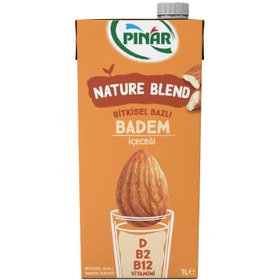 Resim Pınar Nature Blend Bitkisel Bazlı Badem İçeceği 1 L 