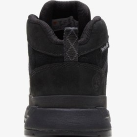 Resim Timberland Mid Lace Up Bebek Siyah Spor Ayakkabı 