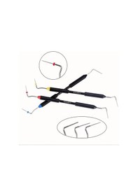 Resim Fochsia 3lü Bachman El Aleti Seti Renk Kodlu Esnek Hassas Uçlu 