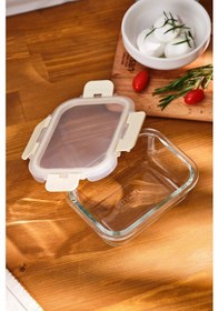 Resim Emsan Soft 370 Ml Borosilikat Saklama Kabı Çok Renkli 