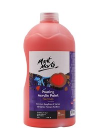 Resim Mm Dökme Akrilik Boya Premium 1l - Cadmium Red Çok Renkli 