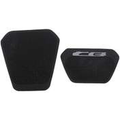 Resim Honda Cb650r Ve Evrensel Motosikletler İçin Kauçuk Yakıt Tankı Koruyucu Sticker Seti - Siyah 