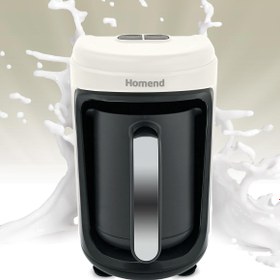 Resim HOMEND Pottoman Milk In 1874h Sütlü Türk Kahve Makinesi Krem Metal 700.01.01.0366 