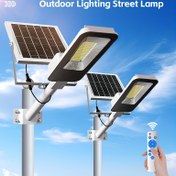 Resim Ticari/Ev Kullanımı İçin Güneş Enerjili Sokak Lambası, 4000mAh/6000mAh Lityum Bataryalı Yüksek Güçlü Dış Mekan Duvara Monte LED Lamba, Alacakaranlıkta Şafaga Kadar Çalışma için Ultra Parlak Reflektör Işıklı, Uzaktan Kumanda ve Hareket Sensörü, Kolay Kurulum, Garaj, Bahçe, Veranda için Uygun 