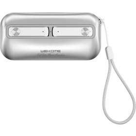 Resim Wk Wk VA02 Bluetooth Kulaklık - Gümüş (Yurt Dışından) 