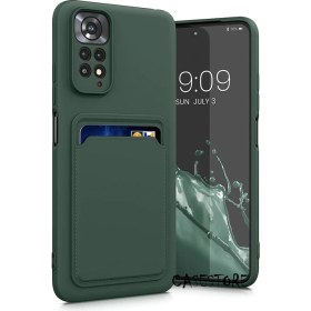 Resim M.TK Moveteck Xiaomi Redmi Note 11S Uyumlu Kılıf Kamera Lens Korumalı Kartvizitli Ince Silikon Kapak Cüzdan Renkli Yumuşak Soft Mat Yeni Tasarım 