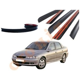 Resim Opel Vectra B Uyumlu Bagaj Üstü Spoiler Mat Siyah 