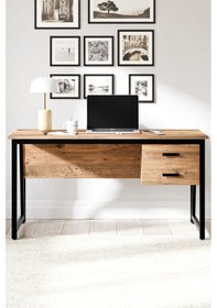 Resim Ms2c Çalışma Masası, Ofis Masası - 70x140 Cm - Çam Ms2c - Çam 