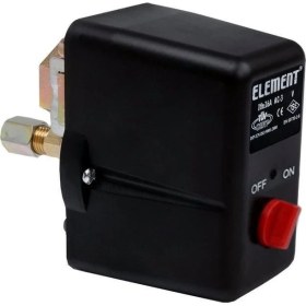 Resim Element 3-11 Bar Basınç Şalteri Tahliyeli On/Off Trifaze 1/2 Bağlantılı 