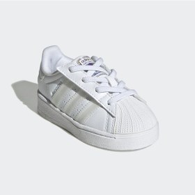 Resim Adidas Jq6418 Superstar Led Lıghts Cf El I Çocuk Günlük Spor Ayakkabısı Beyaz 
