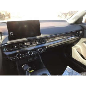 Resim 2022 Cıvıc Gogusluk Kaplama 2 Parça - Karbon 