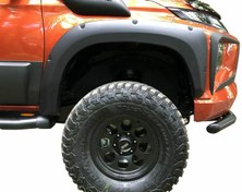 Resim Mitsubishi L200 2019+ Çıkıntılı Civatasız Çamurluk Kaplama Dodik Tek Depo 