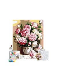 Resim Sayılarla Boyama Seti 40 X 50 Cm Tuval Şasesine Gerili Karanfill 