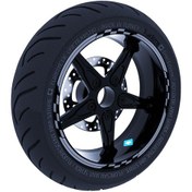 Resim Moto GP Yarış Bayraklı Taş Grisi Jant Şeridi Sticker Çınar Extreme 