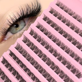 Resim 10 Sıra (160 Kümeler) Kelebek Hanımefendi 3D Kirpik Uzantıları - Başlangıç Dostu DIY, Yeniden Kullanılabilir, 10-13mm/13-15mm/16-18mm Uzunluklar, 0.05mm/0.07mm Kalınlık, Anime/Bebek/Kedi-Gözü/Doğal/RP Stilleri, Günlük ve Özel Günler İçin C/D Kıvrımı 