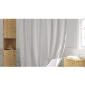 Resim Günce Banyo Duş Perdesi 5026 Beyaz Çift Kanat 2X100X200Cm Çok Renkli 