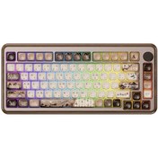 Resim AKKO MU02 Mountain Seclusion RGB Kablosuz Hotswap Mekanik Gaming Klavye 