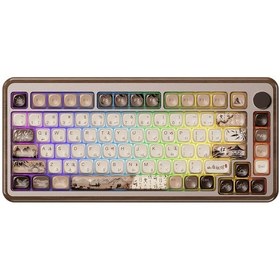 Resim AKKO MU02 Mountain Seclusion RGB Kablosuz Hotswap Mekanik Gaming Klavye 