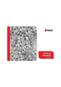 Resim Folix Tahsilat Makbuzu 14 X 20 Cm 2-50 2 Nüsha Otokopili 50 Yapra N11.289 