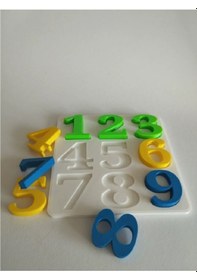 Resim Çocuklar İçin 3d Baskılı Sayı Bulmacası 