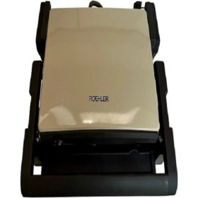 Resim Allians Iki Fonksiyonlu Krem ve Nar Çiçeği Renkli Izgara ve Tost Makinesi 