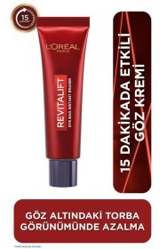 Resim L'Oréal Paris Revitalift Lazer Eyebag Instant Eraser Göz Altı Torba Görünümüne Karşı Etkili Göz Kremi 15 ML 