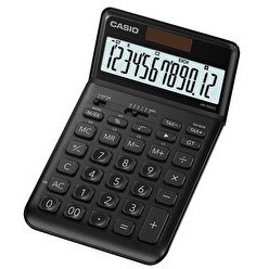Resim Casio JW-200SC-BK 12 Haneli Masaüstü Siyah Hesap Makinesi 