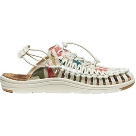Resim Keen Uneek Iı Convertible Canvas X Kadın Sandalet - Ekru / Multi Ekru 