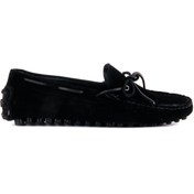 Resim Sail Lakers - Siyah Süet Erkek Loafer 
