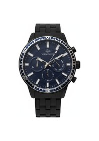 Resim Jg. Polo Club Erkek Kol Saati Siyah Renk, Mavi Kadran - 013632a, 2 Yıl Garantili Siyah - Mavi 