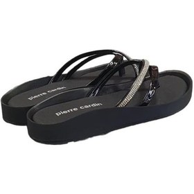 Resim Pierre Cardin Anatomik Taban Taşlı Parmak Arası Bayan Terlik 001 