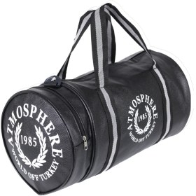 Resim Atmosphere Atmospher Deri Spor Çanta, Seyahat Çantası 