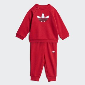 Resim Adidas Kd1045 Tf Cs Çocuk Eşofman Takımı Kırmızı 