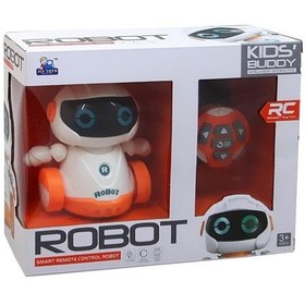 Resim Oyuncak Uzaktan Kumandalı Full Fonksiyonlu Işıklı Sesli Yürüyen Robot Robbot 