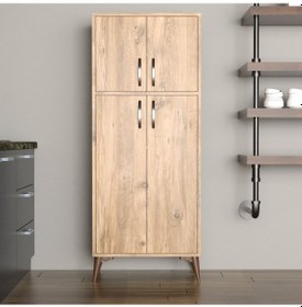 Resim Büyük Boy Çok Amaçlı Dolap Çam - Mdl0102 