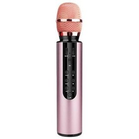 Resim Xinh Taşınabilir Bluetooth Karaoke Mikrofon Kablosuz Profesyonel Mic Ev Ktv El Mikrofon Singing Kaydedici iPhone iPad Için Mikrofonlar (Yurt Dışından) 