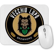 Resim Baskı Dükkanı Vecchio Lupo Mouse Pad 