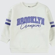 Resim Civil Girls Kız Çocuk Sweatshirt 2-5 Yaş Beyaz Beyaz 