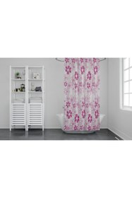 Resim Zethome Banyo Perdesi 1x100x200 Tek Kanat Duş Perdesi Halka Hediyeli Duşakabin Perdesi 2224 